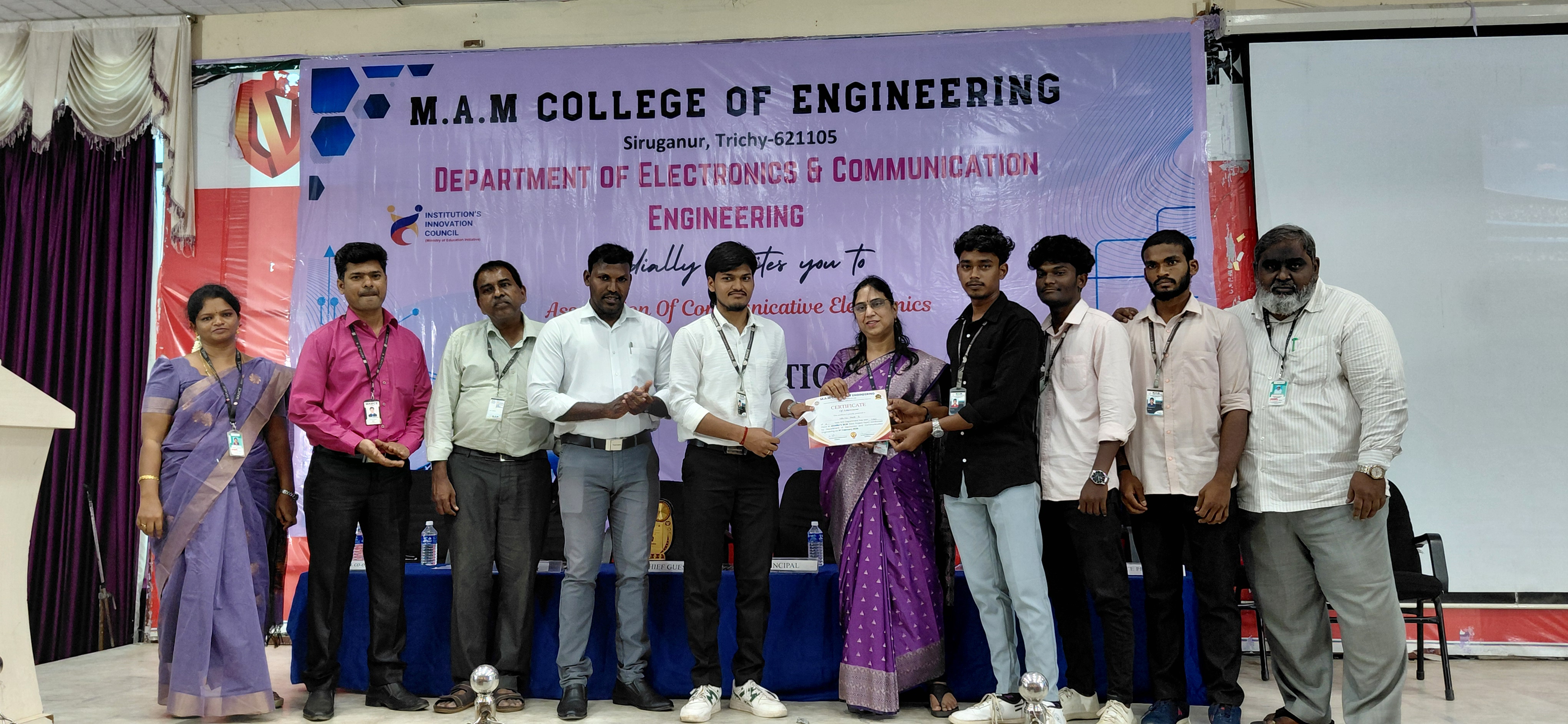 Chief Guest Felicitation